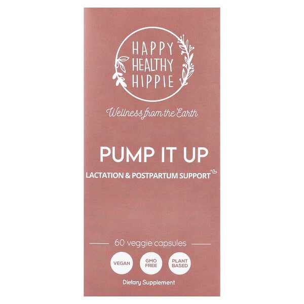hhh05902_v_44.jpg Pump It Up, поддержка лактации и послеродового периода, 60 растительных капсул — Happy Healthy Hippie