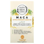 мака, 120 вегетарианских капсул — Happy Healthy Hippie