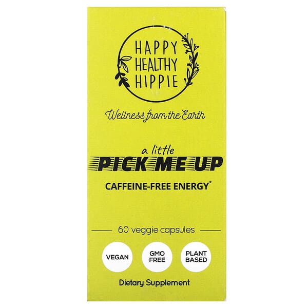 hhh05909_v_15.jpg A Little Pick Me Up, энергия без кофеина, 60 растительных капсул — Happy Healthy Hippie