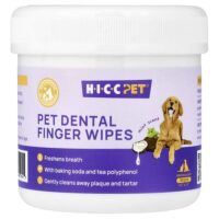 салфетки для зубов, для собак и кошек, мята, 50 шт. — HICC Pet