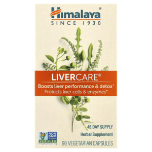 LiverCare®, 90 вегетарианских капсул — Himalaya