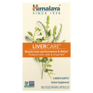 Liver Care, 180 вегетарианских капсул — Himalaya