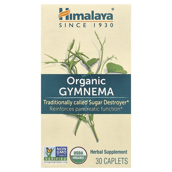 him06283_v_44.jpg Органическая джимнема, 30 капсул — Himalaya