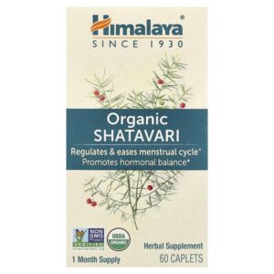 Шатавари, 60 капсуловидных таблеток — Himalaya