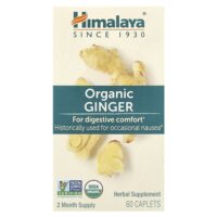 Органический имбирь, 60 капсул — Himalaya