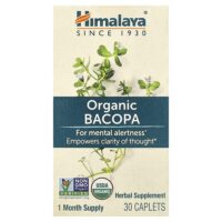 Органическая бакопа, 30 капсул — Himalaya