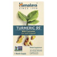 Turmeric 95® с куркумином, 30 вегетарианских капсул — Himalaya