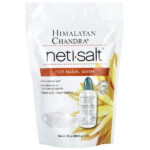 Neti Salt, соль для промывания носа, 680,3 г (1,5 фунта) — Himalayan Chandra