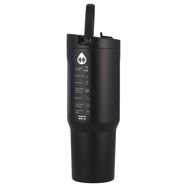 hjg55235_v_28.jpg Спортивная бутылка, черная, 32 унции — HydroJug