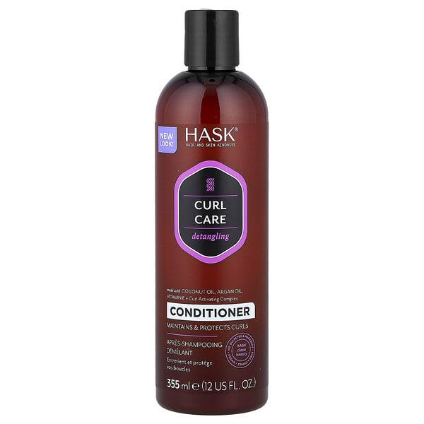 hkb30421_v_24.jpg Curl Care, кондиционер для распутывания волос, для всех типов локонов, 355 мл (12 жидк. унц.) — Hask Beauty
