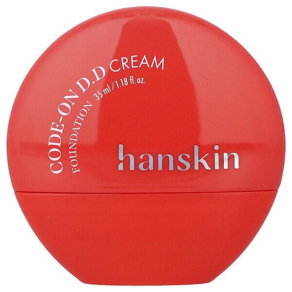 hki75081_v_17.jpg Code-On DD Cream Foundation, тональный крем, 19NC фарфоровый, 35 мл (1,18 жидк. унции) — Hanskin