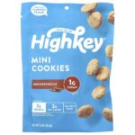 Мини-печенье, сникердудл, 56,6 г (2 унции) — HighKey
