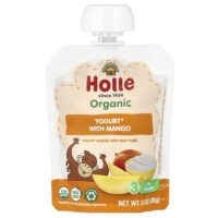Органический йогурт с манго, от 8 месяцев, 85 г (3 унции) — Holle