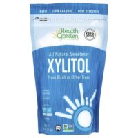 ксилитол, полностью натуральный подсластитель, 453 г (16 унций) — Health Garden