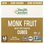 архат с кубиками эритритола, 48 кубиков, 216 г (7,62 унции) — Health Garden