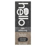 Epic Whitening, зубная паста без фторидов, активированный уголь, свежая мята и кокосовое масло, 113 г (4 унции) — Hello — изображение 2