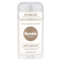 Дезодорант без пищевой соды, без запаха, 70 г (2,5 унции) — Humble Brands