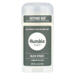 Дезодорант без алюминия, черная ель, 70 г (2,5 унции) — Humble Brands