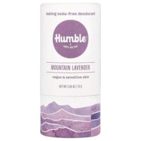 Дезодорант без пищевой соды, горная лаванда, 75 г (2,65 унции) — Humble Brands