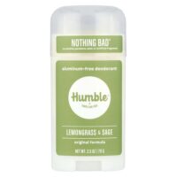 Дезодорант без алюминия, лемонграсс и шалфей, 70 г (2,5 унции) — Humble Brands