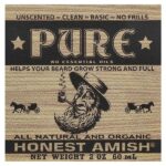 Чистый бальзам для бороды, без запаха, 60 мл (2 унции) — Honest Amish — изображение 2