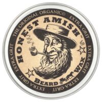 Сильная фиксация, темный Воск для бороды, 60 мл (2 унции) — Honest Amish