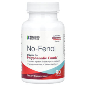 No-Fenol, 90 капсул — Houston Enzymes