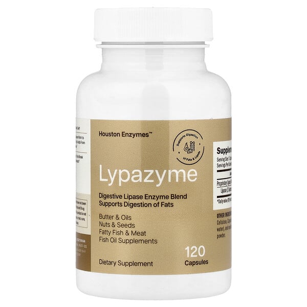 hni00042_v_55.jpg Липазим, 120 капсул — Houston Enzymes