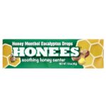 леденцы с мёдом, ментолом и эвкалиптом, 9 шт., 45 г (1,6 унции) — Honees