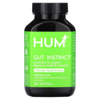 Gut Instinct, 30 веганских капсул — HUM Nutrition