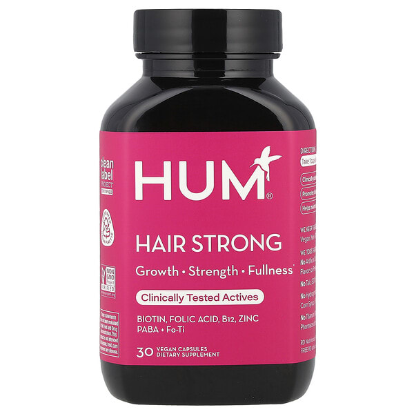 hnu61164_v_16.jpg Hair Strong, 30 веганских капсул — HUM Nutrition