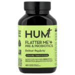 Flatter Me®, пребиотики и пробиотики, 60 веганских капсул — HUM Nutrition