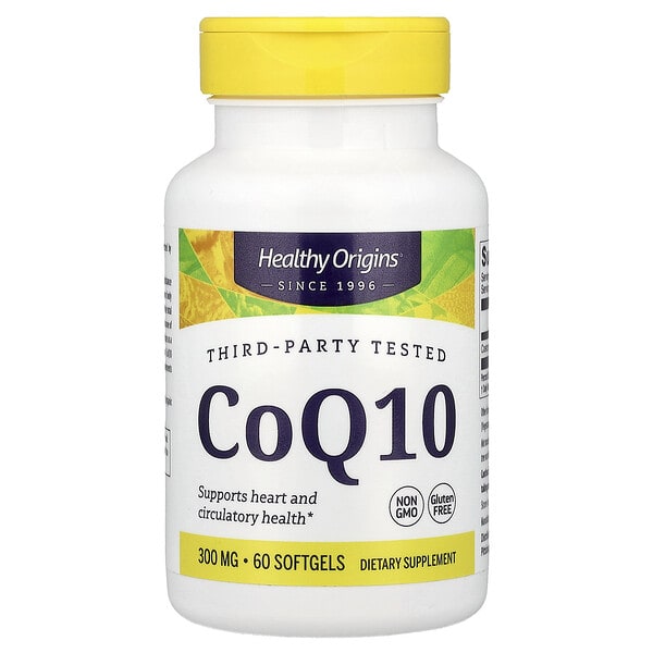 hog35021_v_24.jpg коэнзим Q10, 300 мг, 60 капсул — Healthy Origins