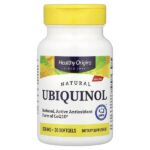 Natural, убихинол, 300 мг, 30 капсул — Healthy Origins