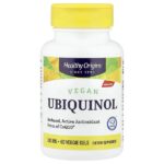 Vegan Ubiquinol, 100 mg, 60 Veggie Gels — Healthy Origins