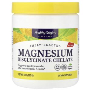 хелатный бисглицинат магния, 227 г (8 унций) — Healthy Origins