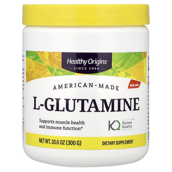hog41325_v_10.jpg American-Made L-Glutamine, 10.6 oz (300 g) — Healthy Origins