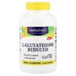 L-глутатион, восстановленный, 500 мг, 150 растительных капсул — Healthy Origins