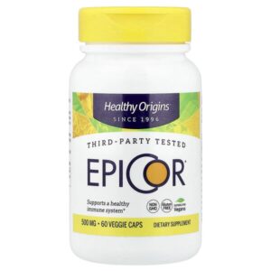 EpiCor®, 500 мг, 60 растительных капсул — Healthy Origins