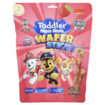 Toddler Mum-Mum®, вафельные палочки, Paw Patrol™, для детей от 18 месяцев, банан и клубника, 14 шт., 70 г (2,47 унции) — Hot Kid