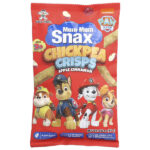 Mum-Mum Snax™, чипсы из нута, Paw Patrol™, для детей от 2 лет, яблоко и корица, 60 г (2,12 унции) — Hot Kid