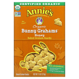 Органические запеченные снеки с кроликом, мед, 213 г (7,5 унции) — Annie's Homegrown