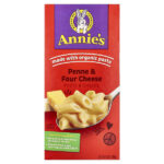 Pasta & Cheese, Penne & Four Cheese, 156 г (5,5 унции) — Annie's Homegrown