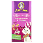 Bunny Pasta, паста в форме кролика и вкусный чеддер, 170 г (6 унций) — Annie's Homegrown