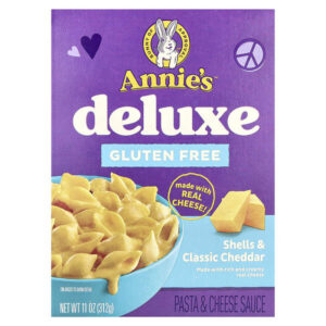 Deluxe, ракушки и классический чеддер, 312 г (11 унций) — Annie's Homegrown