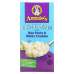 Рисовая паста и белый чеддер, без глютена, 170 г (6 унций) — Annie's Homegrown