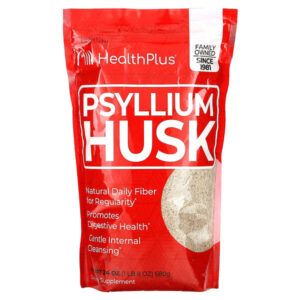 100 % чистая шелуха семян подорожника, 680 г (1,5 фунта) — Health Plus