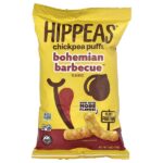 Puffs от нута, Boheian Barbecue™, 113 г (4 унции) — Hippeas