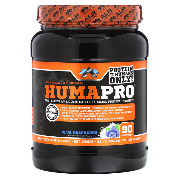 hpr02422_v_10.jpg ALR Industries, HumaPro, голубая малина, 667 г (23,52 унции)