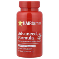 Advanced Formula, 30 веганских капсул — HAIRtamin